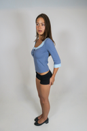 Paloma Button Top