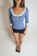 Paloma Button Top
