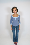 Paloma Button Top